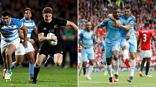 All Blacks and Manchester City Wins